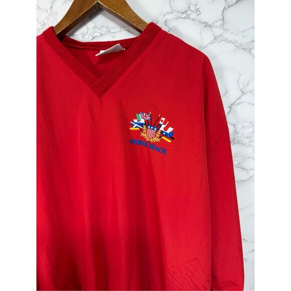 Vintage Pebble Beach Men’s Golf Jacket sz XL Pullover # G98 - Picture 3 of 6